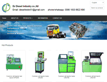 Tablet Screenshot of dieseltester-cn.com